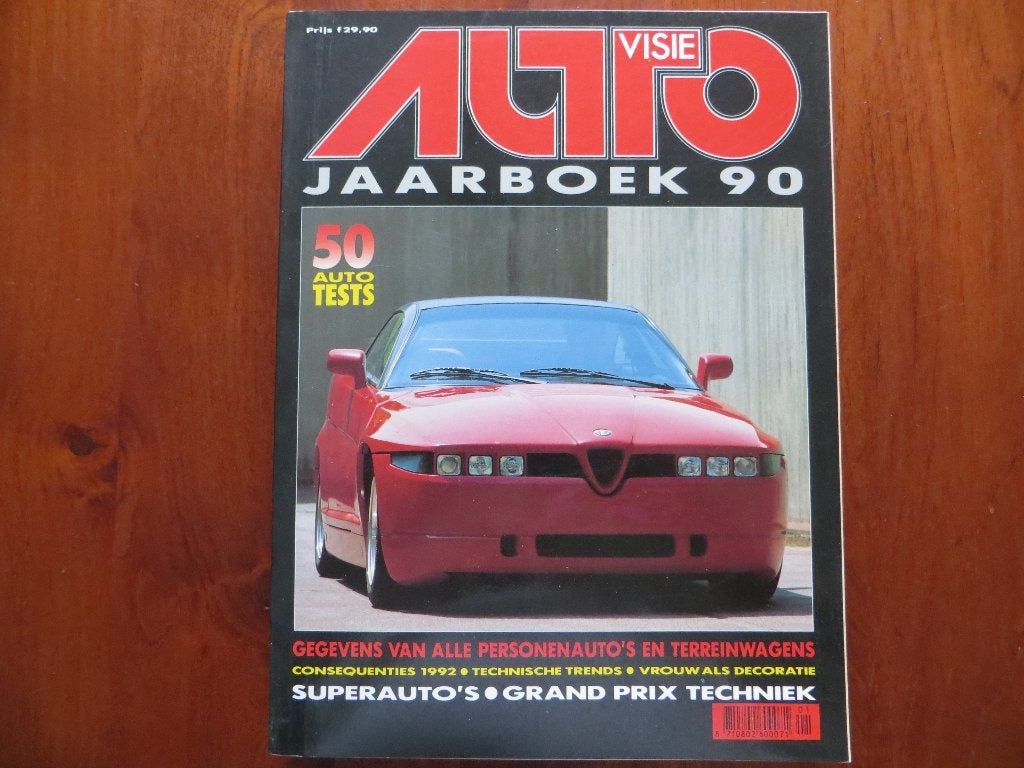 Autovisie Jaarboek 1990, Ophalen of Verzenden, Nieuw, Algemeen