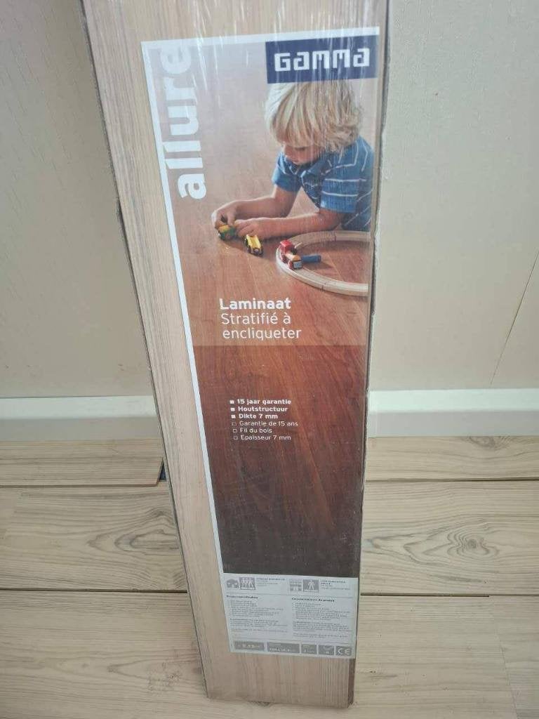 GAMMA Allure kliklaminaat 7 mm oud eiken 2,13 m2, Ophalen, 50 tot 150 cm, Nieuw, Minder dan 5 m²