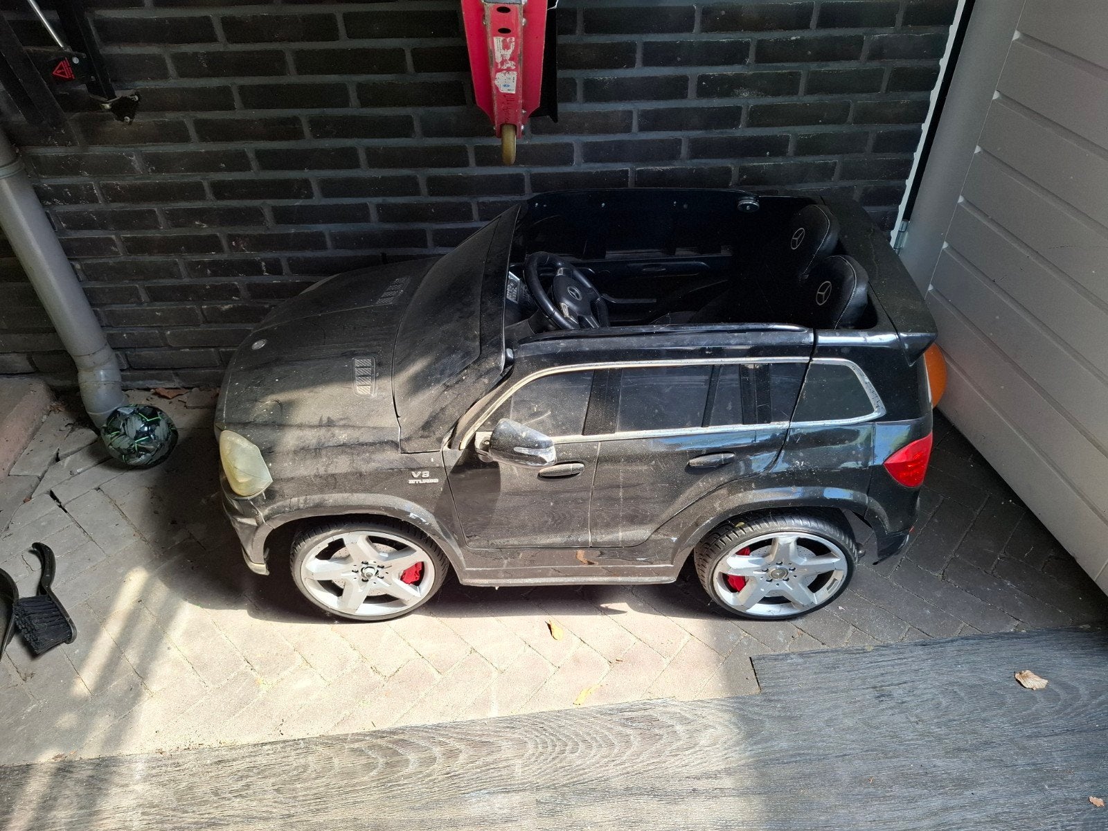 Mercedes kinderauto - opknapper, Ophalen of Verzenden, Gebruikt