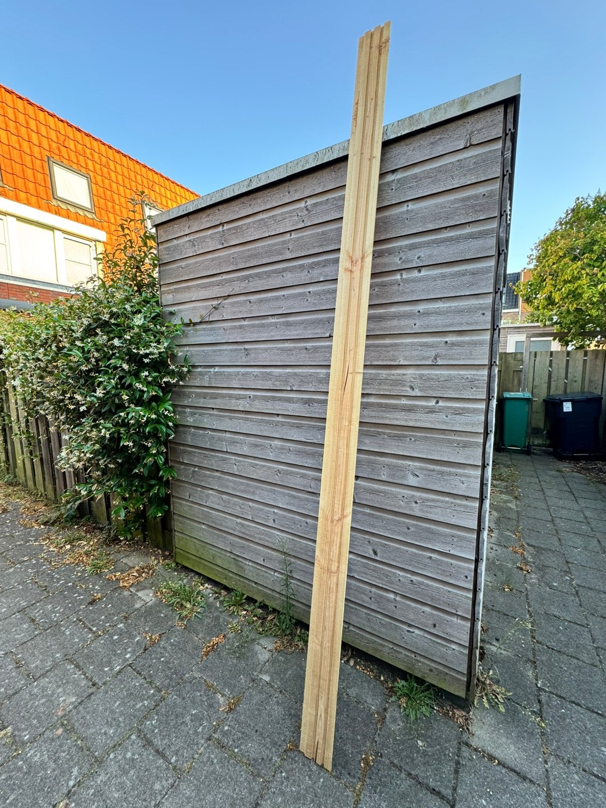 5 x triple rhombus douglas hout - 2,80-3,00m, Ophalen, Minder dan 3 meter, Nieuw, Minder dan 1 meter
