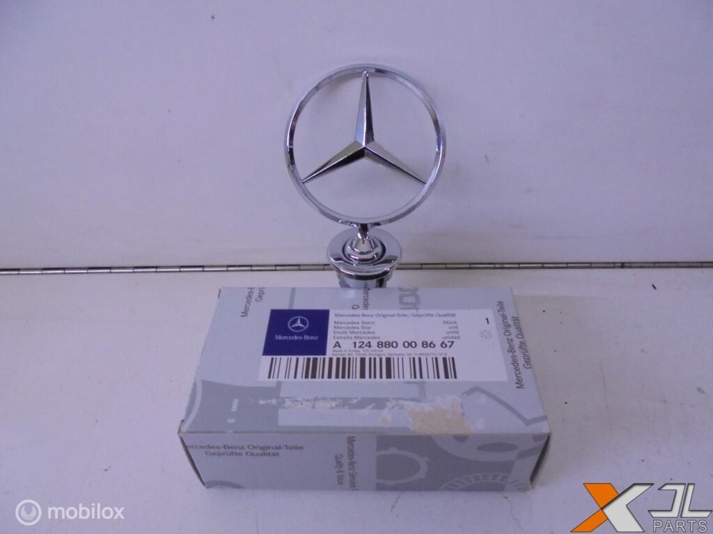 E-KLASSE W124 STER LOGO MOTORKAP  A1248800086 67 NIEUW, Gebruikt, Mercedes-Benz, Ophalen of Verzenden, Mercedes-Benz