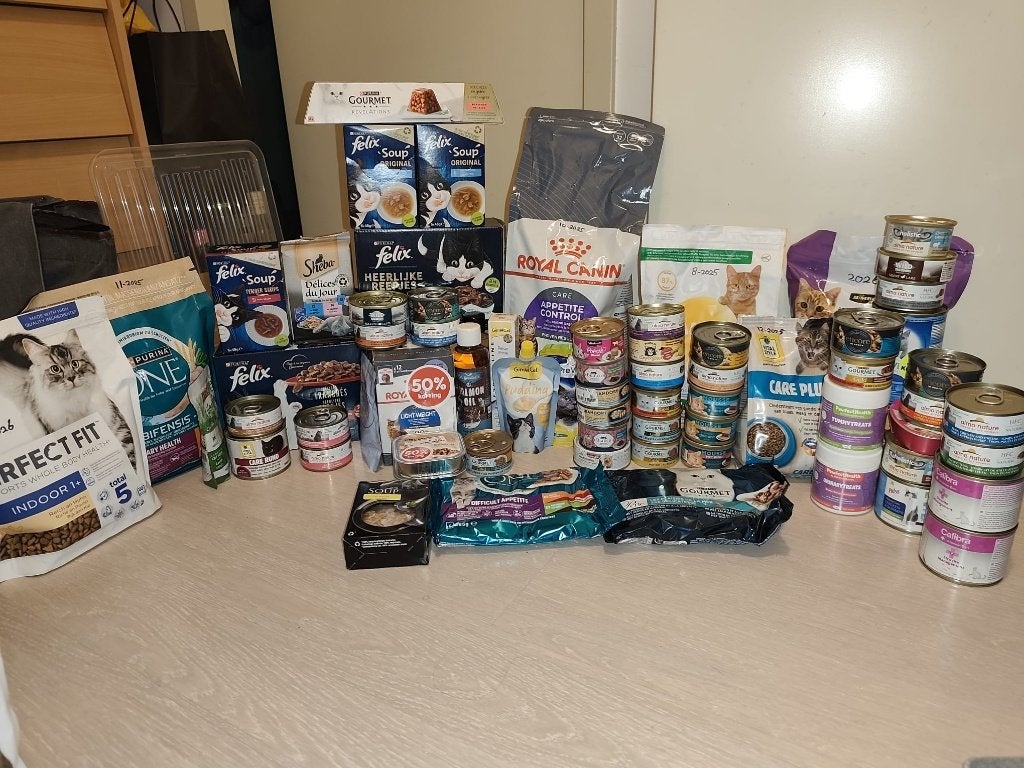 Kattenvoer; diverse brokjes en vlees etc, Dieren en Toebehoren, Dierenvoeding, Ophalen, Kat