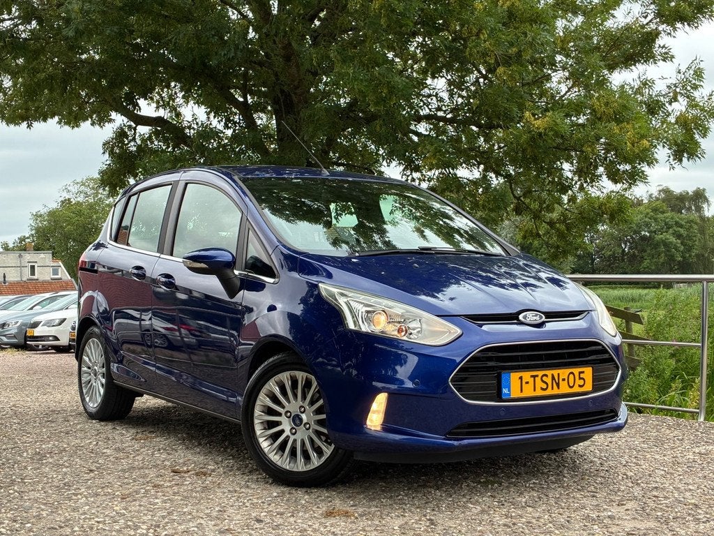 Ford B-Max 1.0 EcoBoost Titanium | Cruise + Clima nu € 5.4, Auto's, Ford, Bedrijf, Te koop, B-Max, ABS, Airbags, Airconditioning