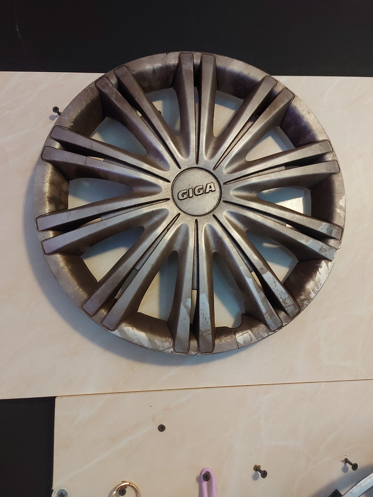 GIGA wieldop voor verzameling of decoratie, Auto diversen, Ophalen of Verzenden, Gebruikt