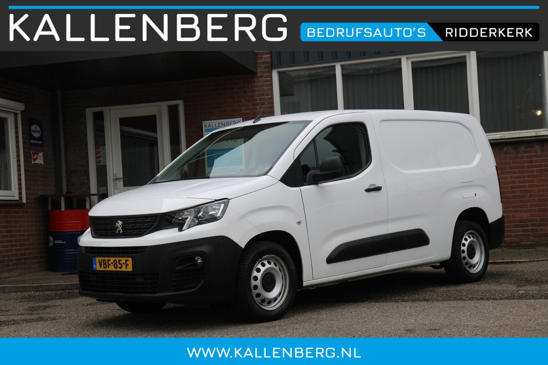 Peugeot Partner 1.6 BlueHDI Premium Long L2 / Trekhaak / Nav, Auto's, Voorwielaandrijving, Gebruikt, 4 cilinders, Origineel Nederlands