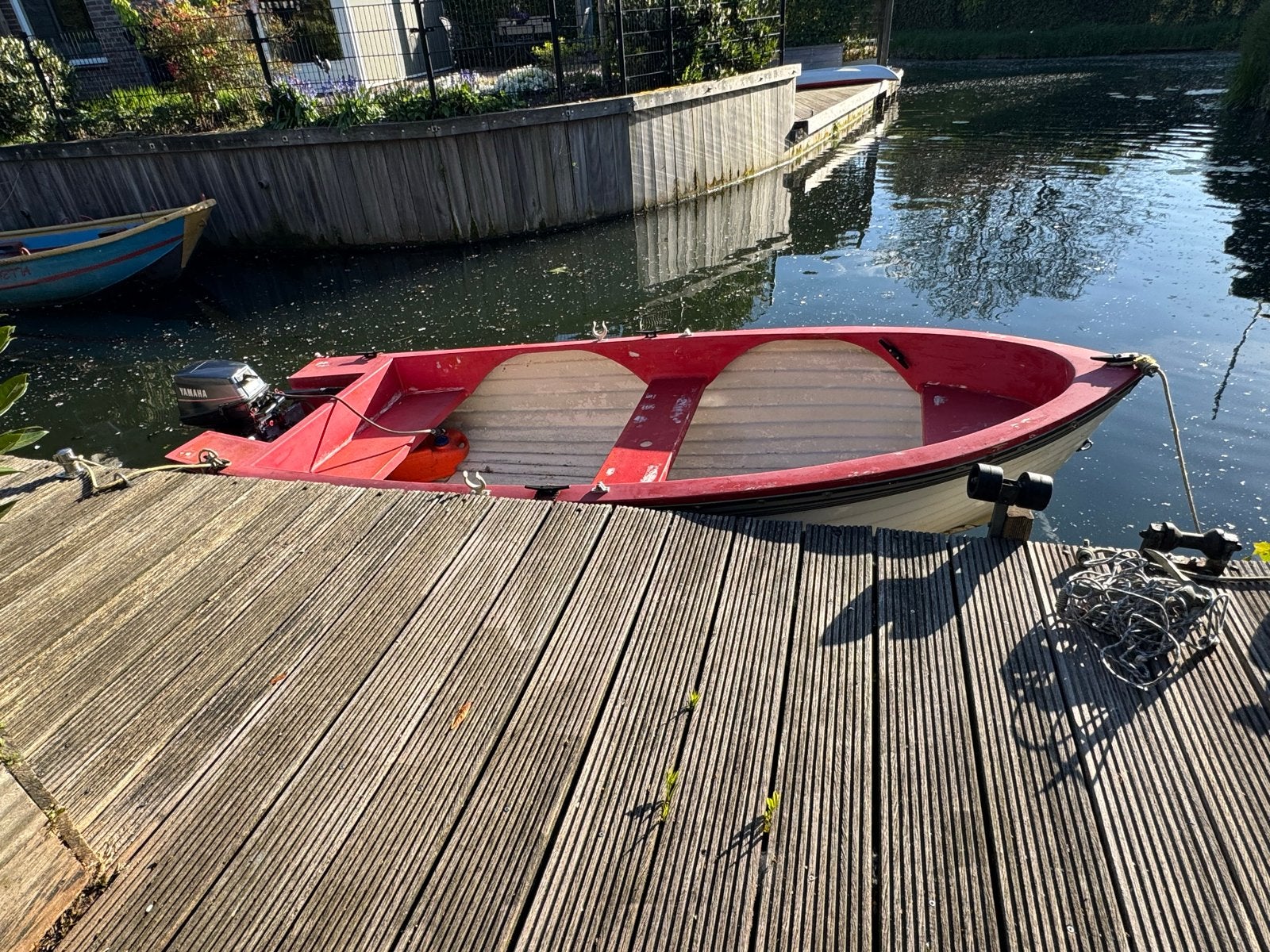 Leuk sloepje met 6pk Yamaha buitenboordmotor, Gebruikt, Ophalen, Overige merken, Buitenboordmotor
