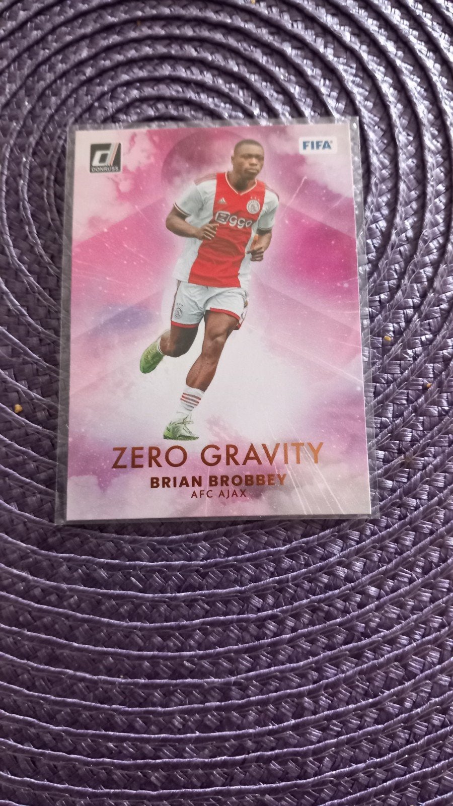 Brian Brobbey Zero Gravity Spelerskaart - AFC Ajax, Verzenden, Nieuw, Ajax, Spelerskaart