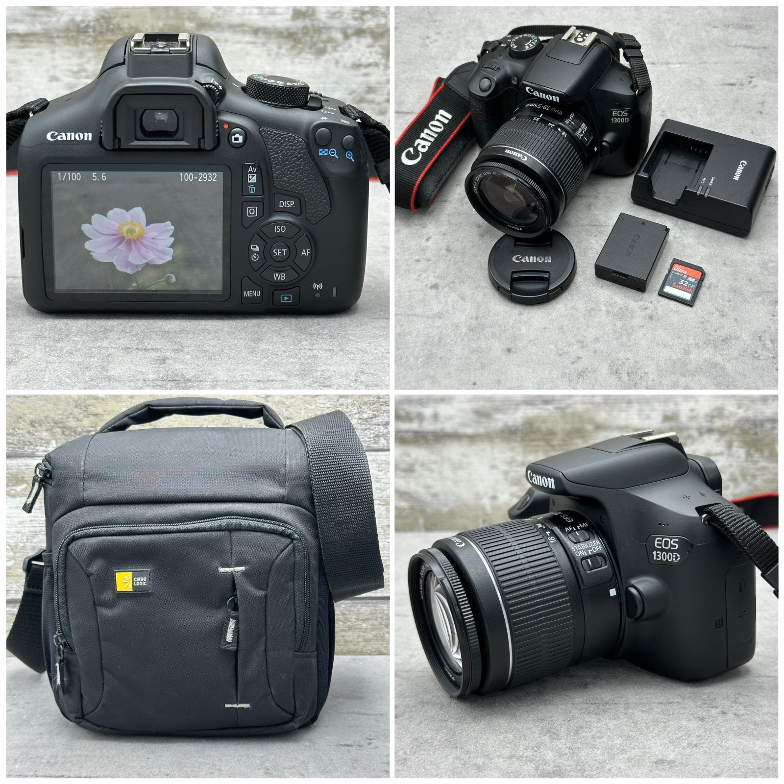 Canon EOS 1300D + WiFi Camera Nieuwstaat Slechts 572 Clicks!, Audio, Tv en Foto, Fotocamera's Digitaal, Zo goed als nieuw, Spiegelreflex