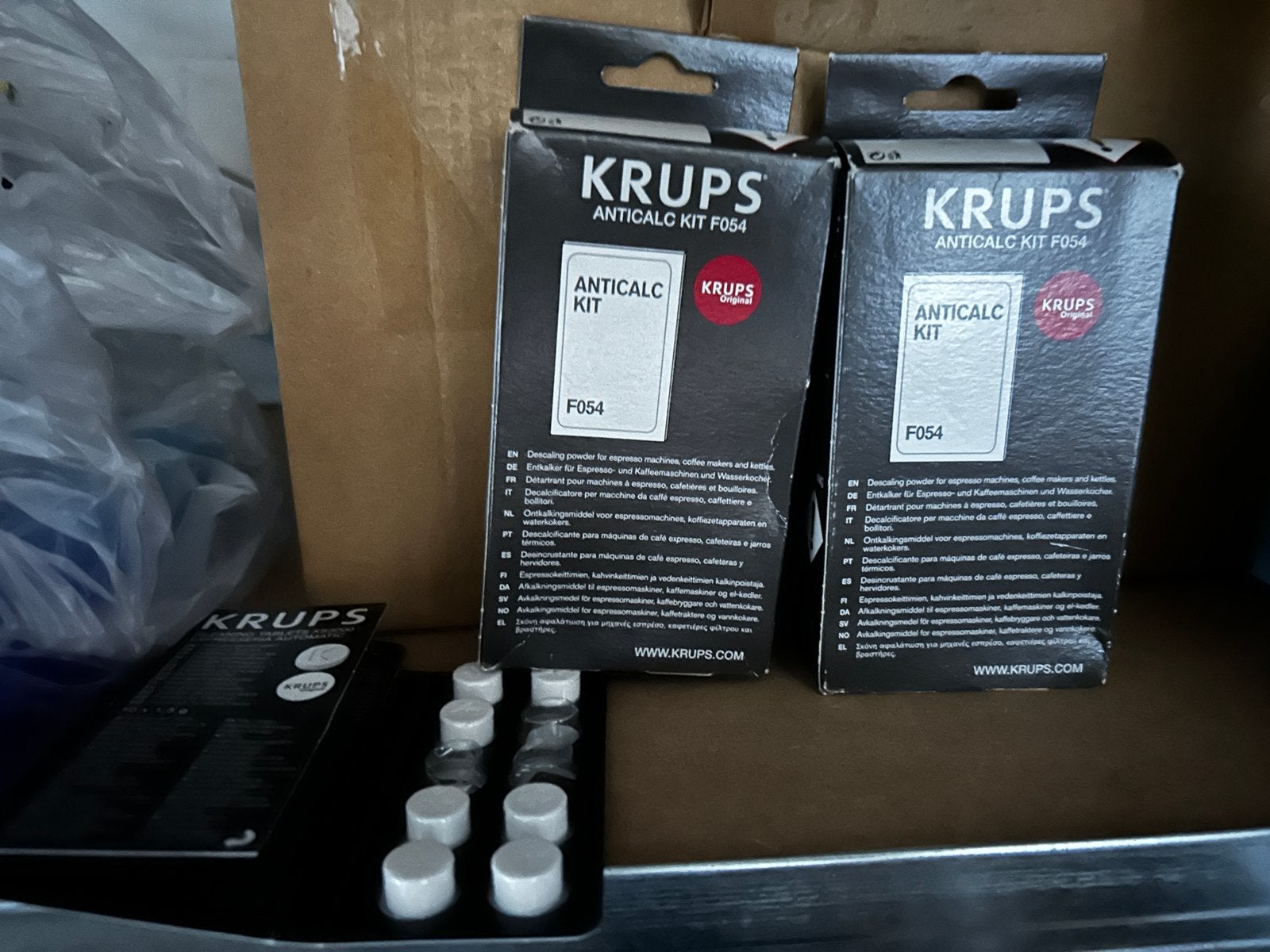 Krups Anticalc Kit F054 Ontkalkingsmiddel voor Koffiemachine, Ophalen, Nieuw