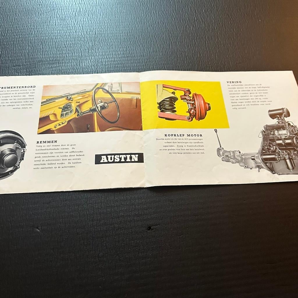 #2) AUSTIN A35 Bestelwagen - 1956, Verzenden, Gelezen, Overige merken