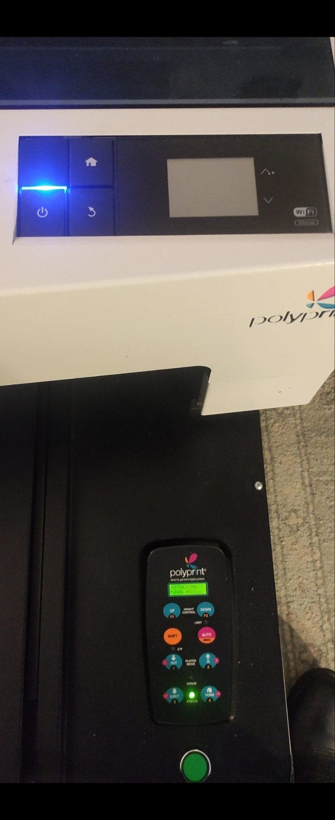 TexJet Eco Printer + pretreater - defect, voor klusser, Computers en Software, Printers, Ophalen, Printer, TexJet Eco, Niet werkend
