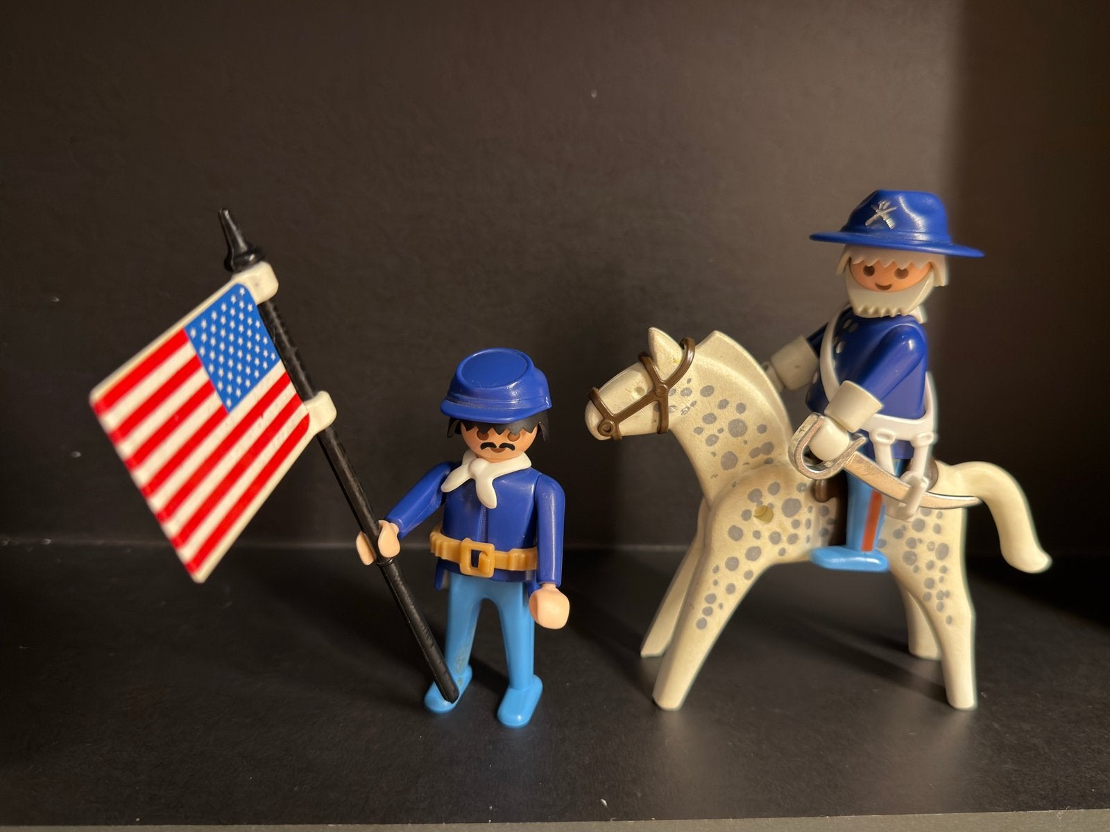 Playmobil 3306; US generaal en sergeant, Ophalen of Verzenden, Zo goed als nieuw, Losse onderdelen