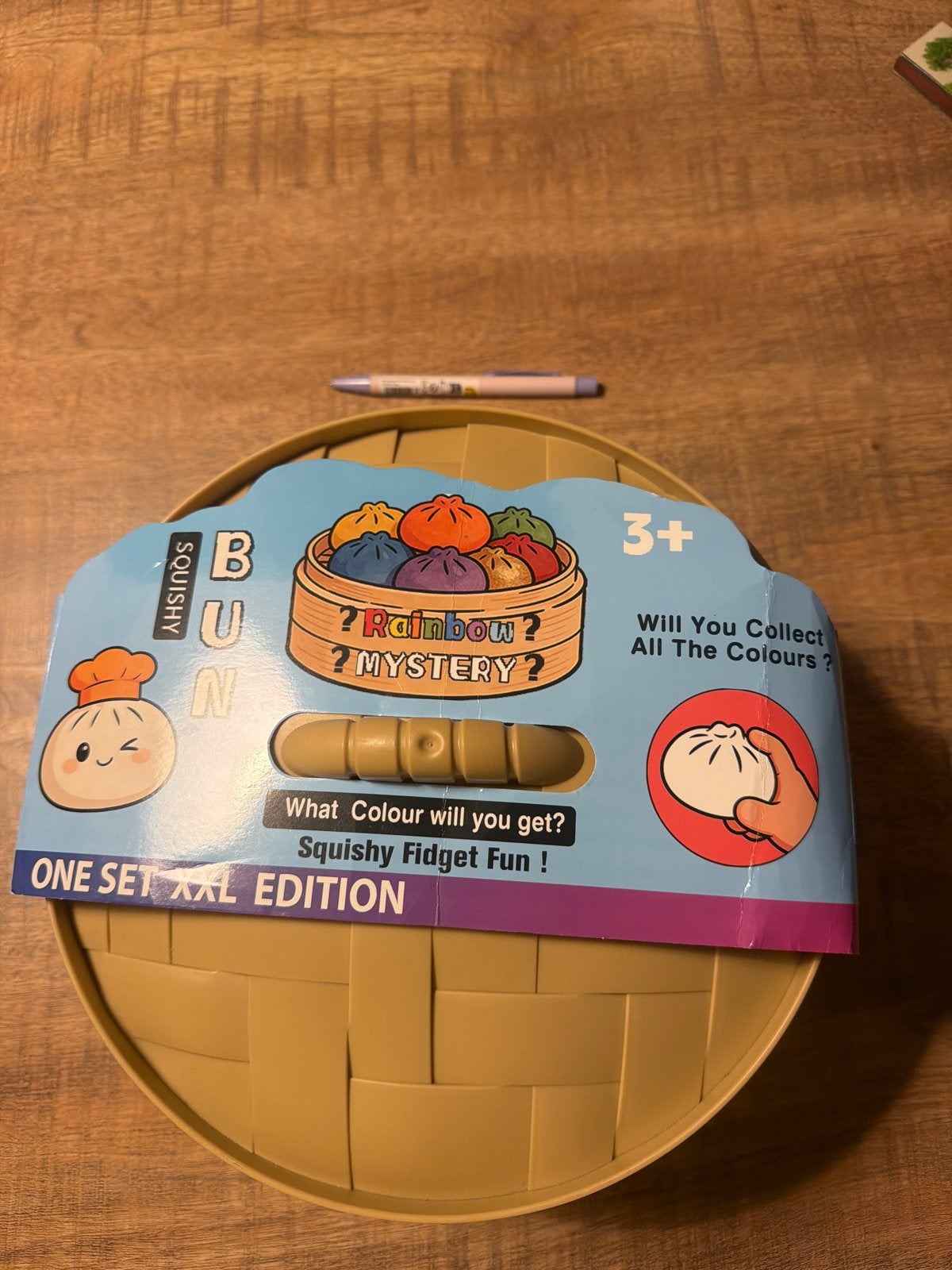 Squishy Bun XXL Editie - Verzamel alle kleuren!, Ophalen of Verzenden, Nieuw, Jongen of Meisje