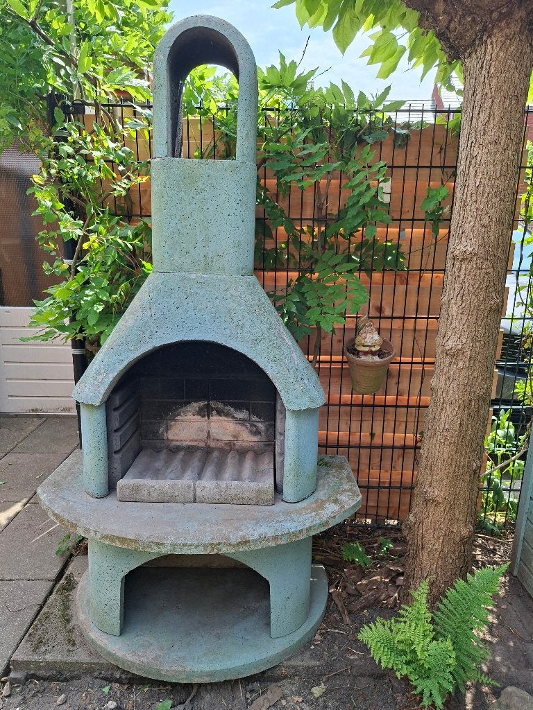 Mooie betonnen tuinhaard, Tuin en Terras, Tuinhaarden, Ophalen, Gebruikt