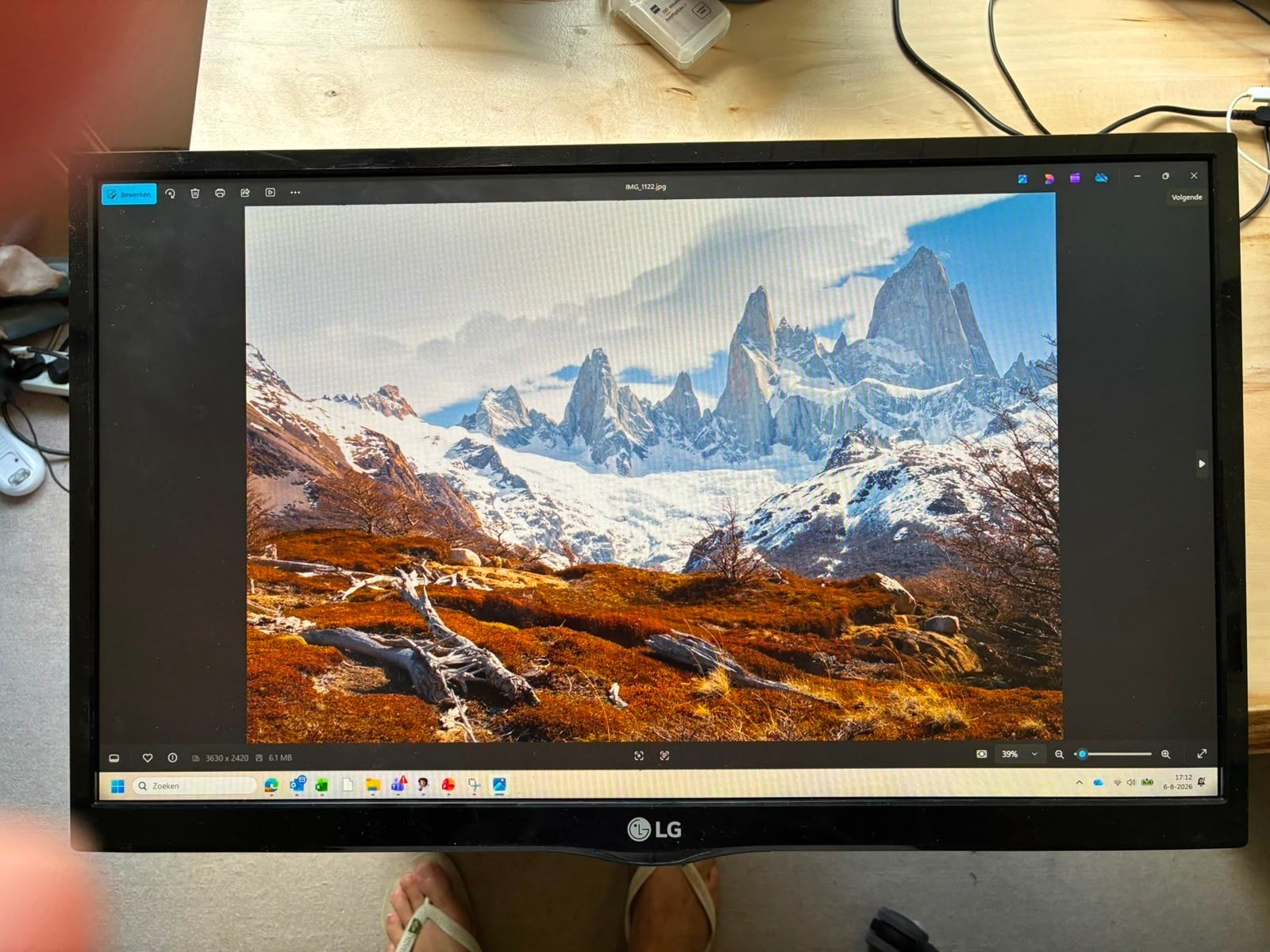 LG 24 inch monitor inclusief HDMI- en stroomkabel, Ophalen, IPS, Full HD, LG