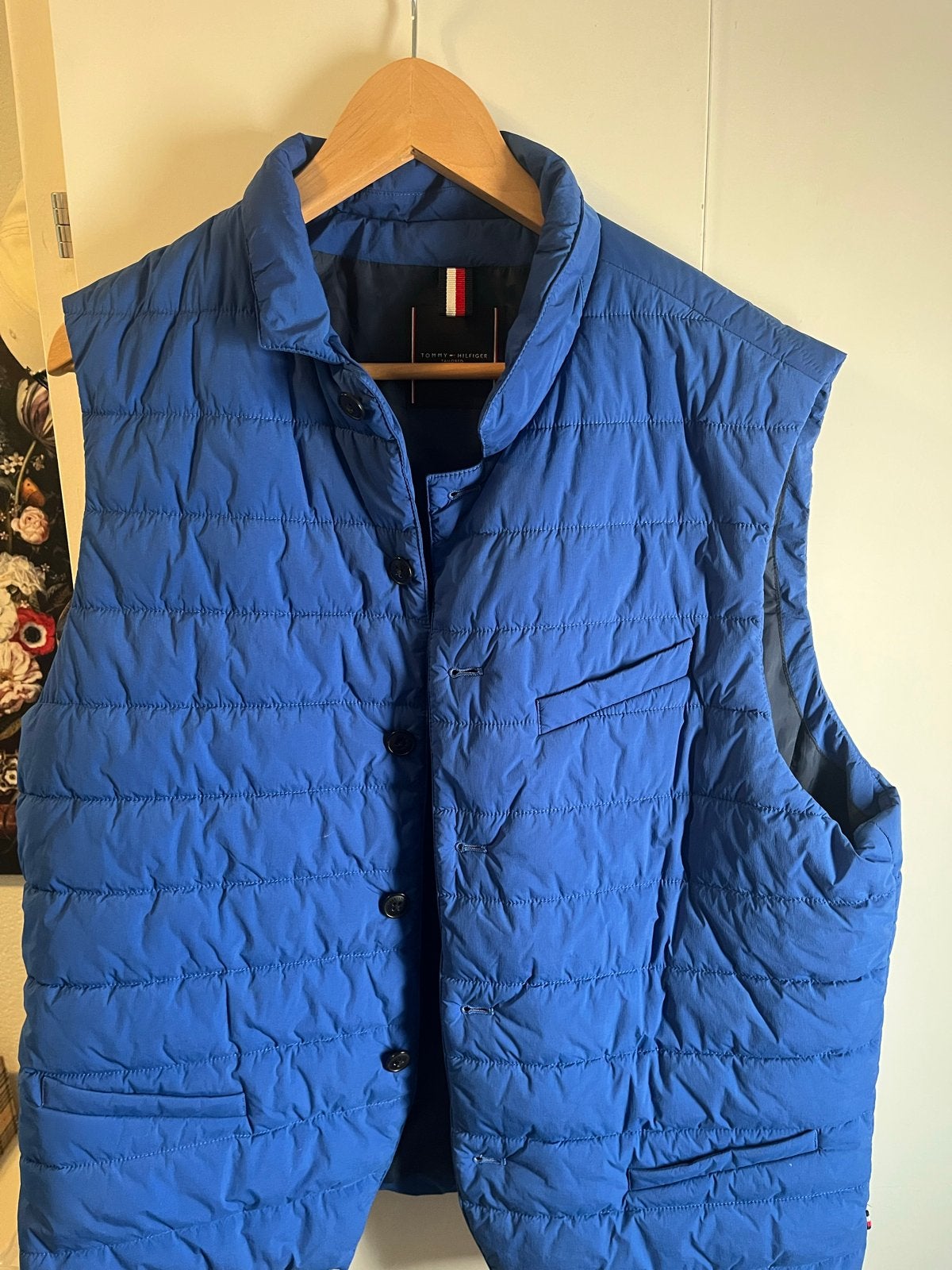 Tommy Hilfiger THFlex Bodywarmer - Maat M, Ophalen of Verzenden, Zo goed als nieuw, Maat 48/50 (M), Blauw