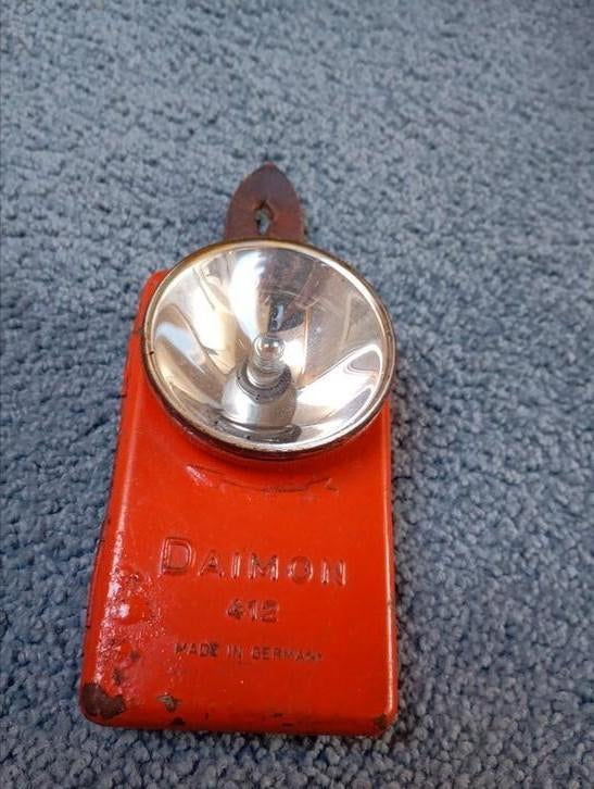 Vintage zaklamp Daimon 412 Germany izgst, Ophalen of Verzenden