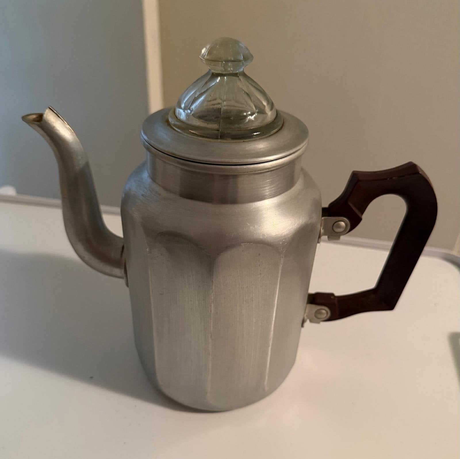 Vintage koffiekan, Ophalen