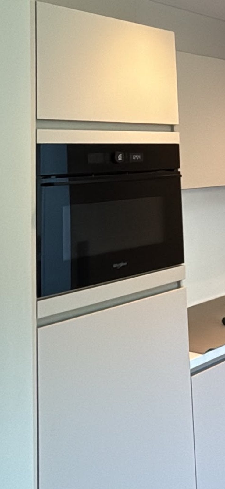 Whirlpool WCC54PMSBA inbouwoven – 3 maanden gebruikt, Witgoed en Apparatuur, Ophalen, Zo goed als nieuw, Hete lucht