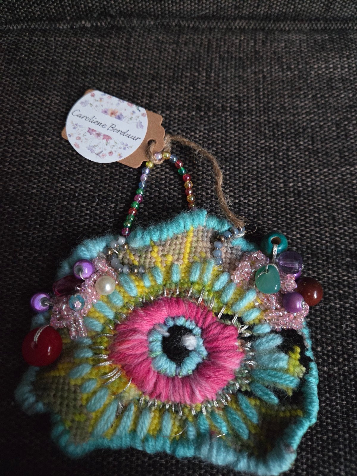 Unieke geborduurde wandhangers van Caroliene_Borduur, Ophalen of Verzenden