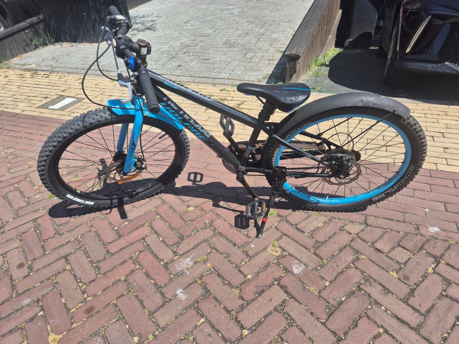 Volare mountainbike, Fietsen en Brommers, Fietsen | Crossfietsen en BMX, Ophalen, Gebruikt, Staal, 24 inch of meer