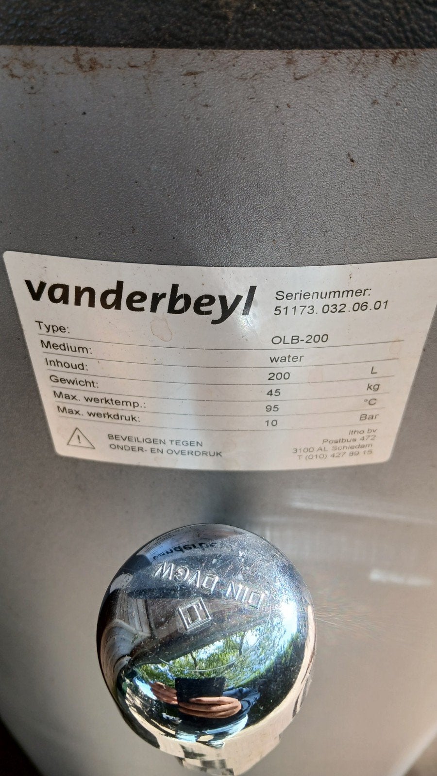 buffer vat, Doe-het-zelf en Verbouw, Ophalen, 60 tot 150 cm, Overige typen, 80 cm of meer