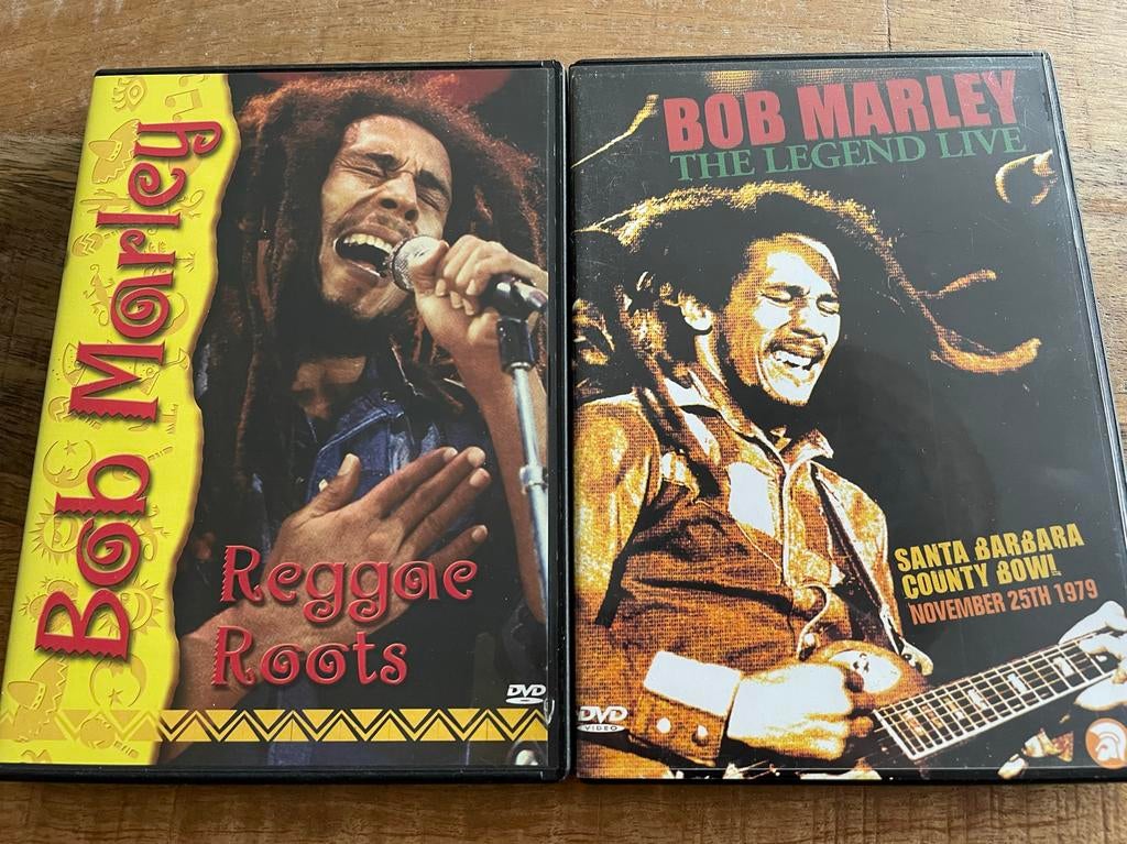 Bob Marley DVD's: The Legend Live & Reggae Roots, Cd's en Dvd's, Gebruikt, Alle leeftijden, Boxset, Muziek en Concerten