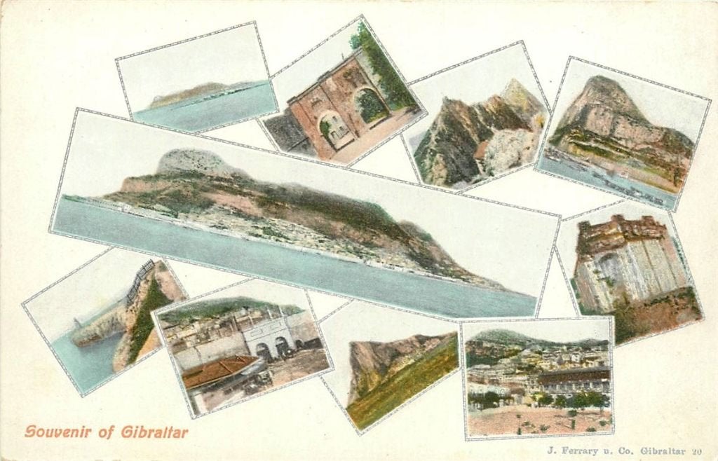 379-146-039 Gibraltar, Verzenden, Voor 1920, Overig Europa