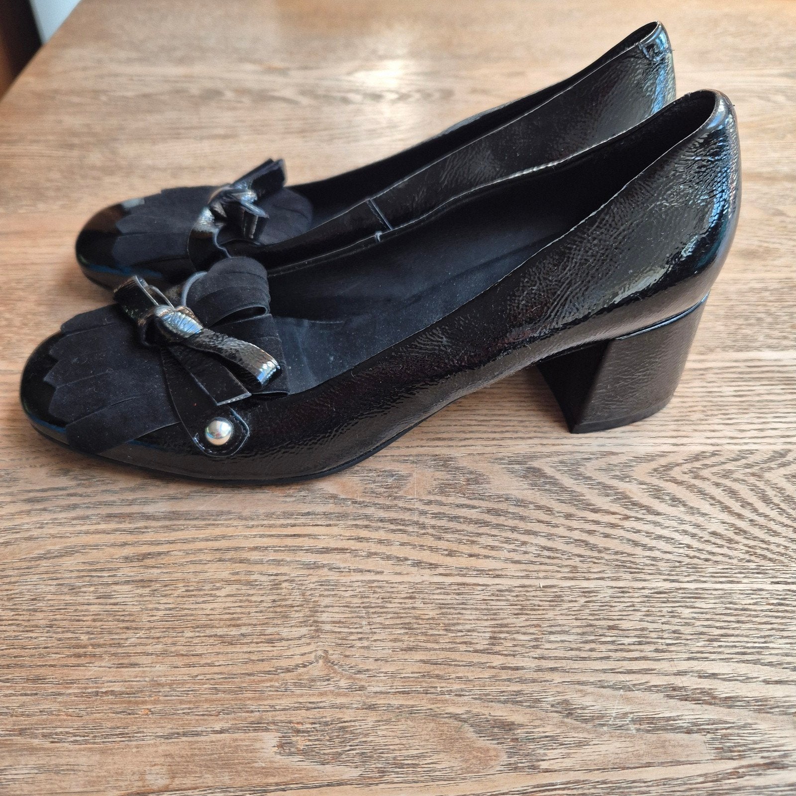 Nette damesschoen mt.37, Pumps, Zwart, Ophalen of Verzenden, Zo goed als nieuw