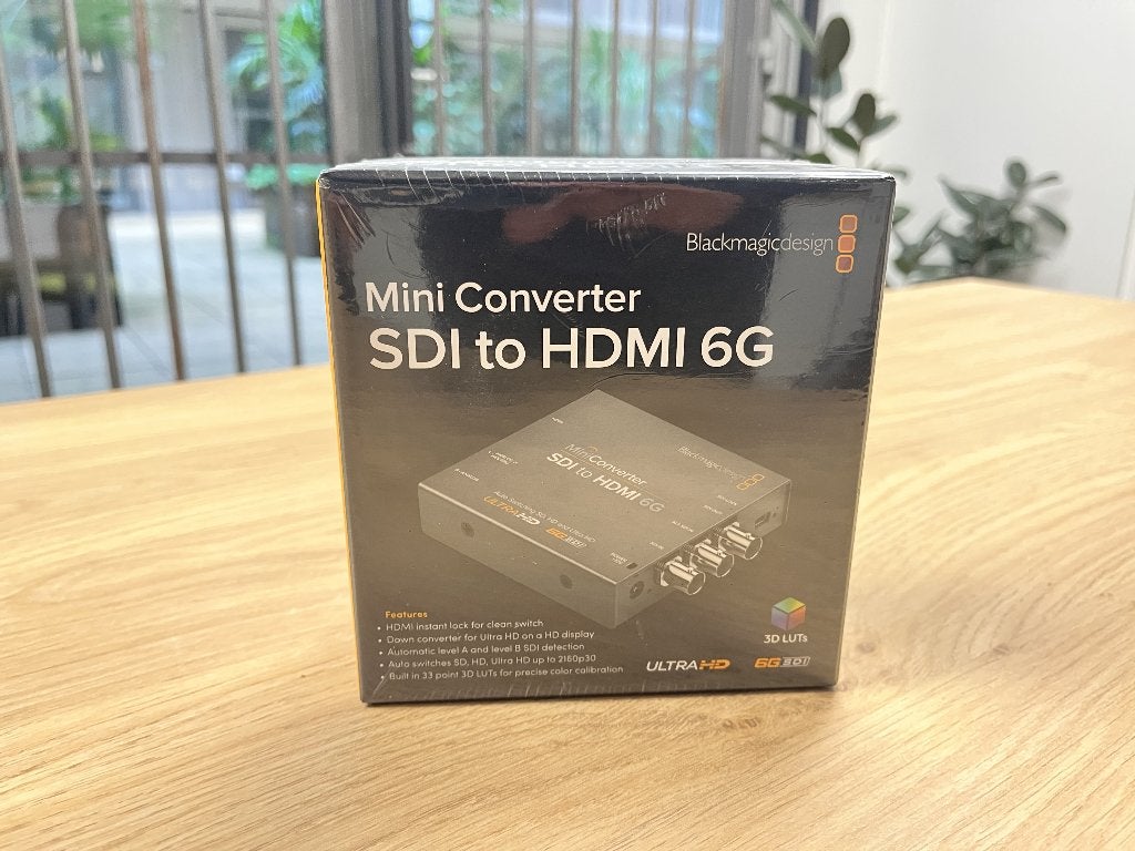 Blackmagic Design BMD Mini Converter SDI to HDMI 6G, Ophalen of Verzenden, Nieuw
