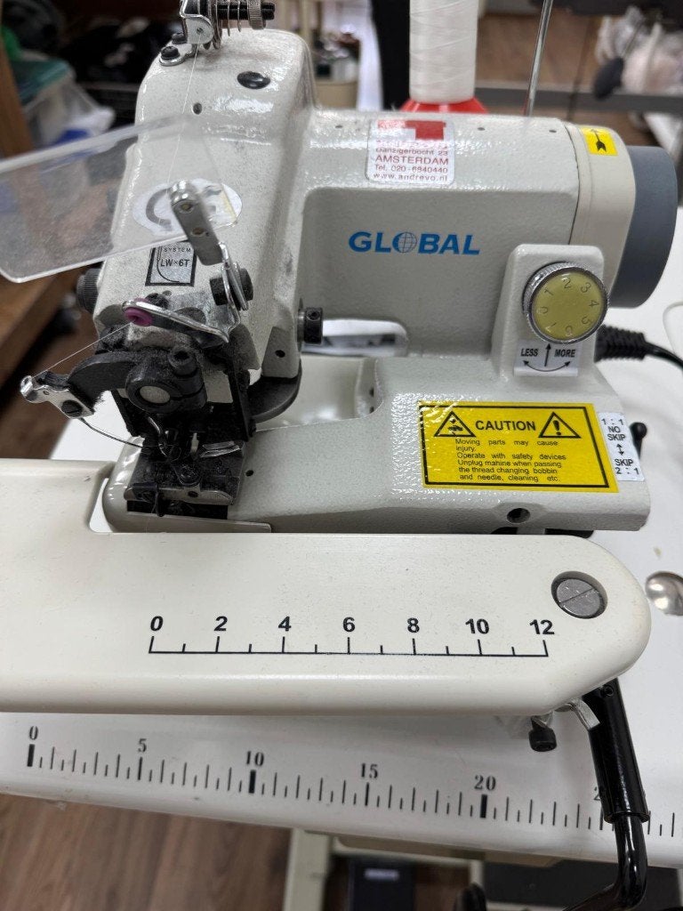 GLOBAL Industriële Naaimachine – Professionele Atelier, Gebruikt, Naaimachine, Industrieel, Ophalen