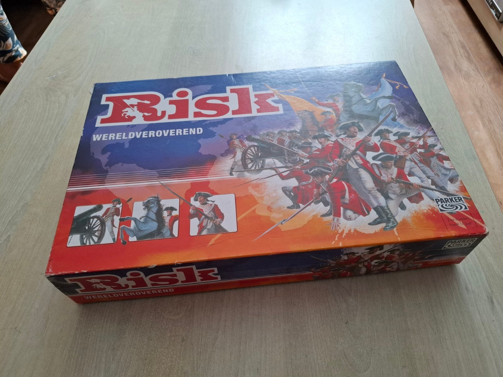 Risk Wereldooroverend Bordspel - Compleet en Goede Staat, Parker, Gebruikt, Vijf spelers of meer, 1027 Newport Ave, Pawtucket, RI 02861, USA