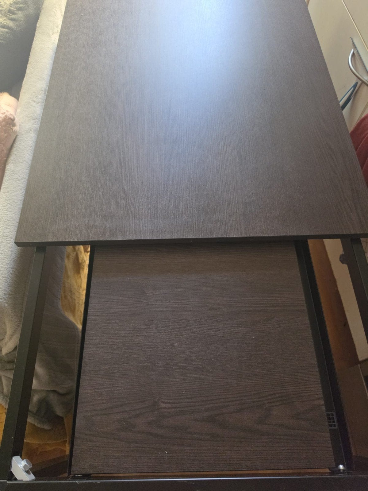Tafel met uitschuifbaar verlengstuk, 50 – 75, 100 tot 150 cm, Zo goed als nieuw, Rechthoekig