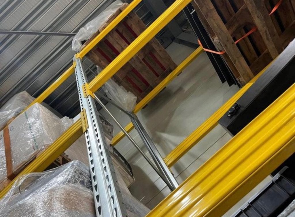 Nette set Metalsistem Palletstelling / Stelling 846x110x500, Ophalen, Gebruikt, Handelsonderneming Hendriksen, Munstermanstraat 6 - Hal 3 - Silvolde