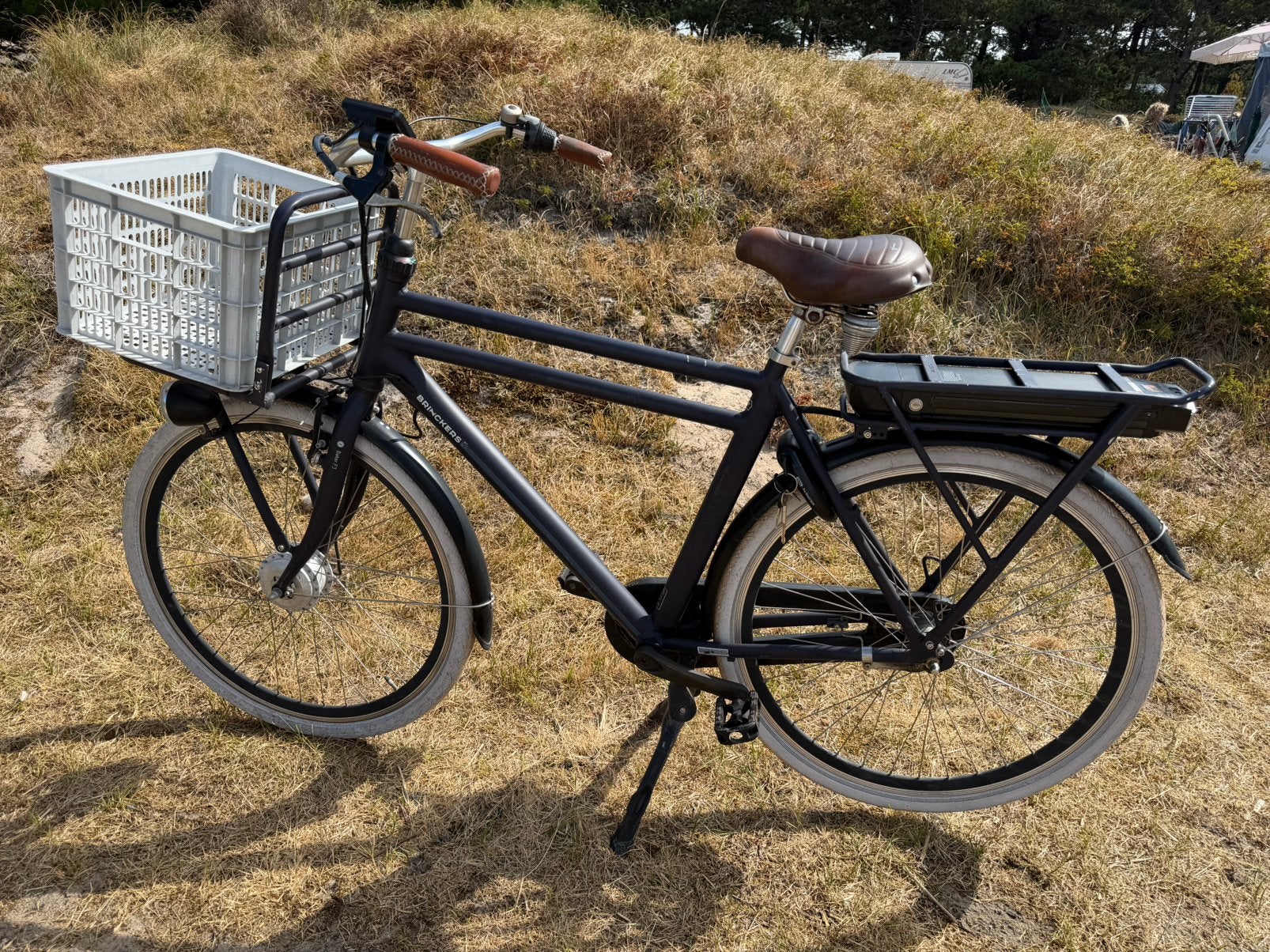 Brinckers Baker F3 (elektrische stadsfiets), Fietsen en Brommers, Ophalen, Zo goed als nieuw, Brinckers