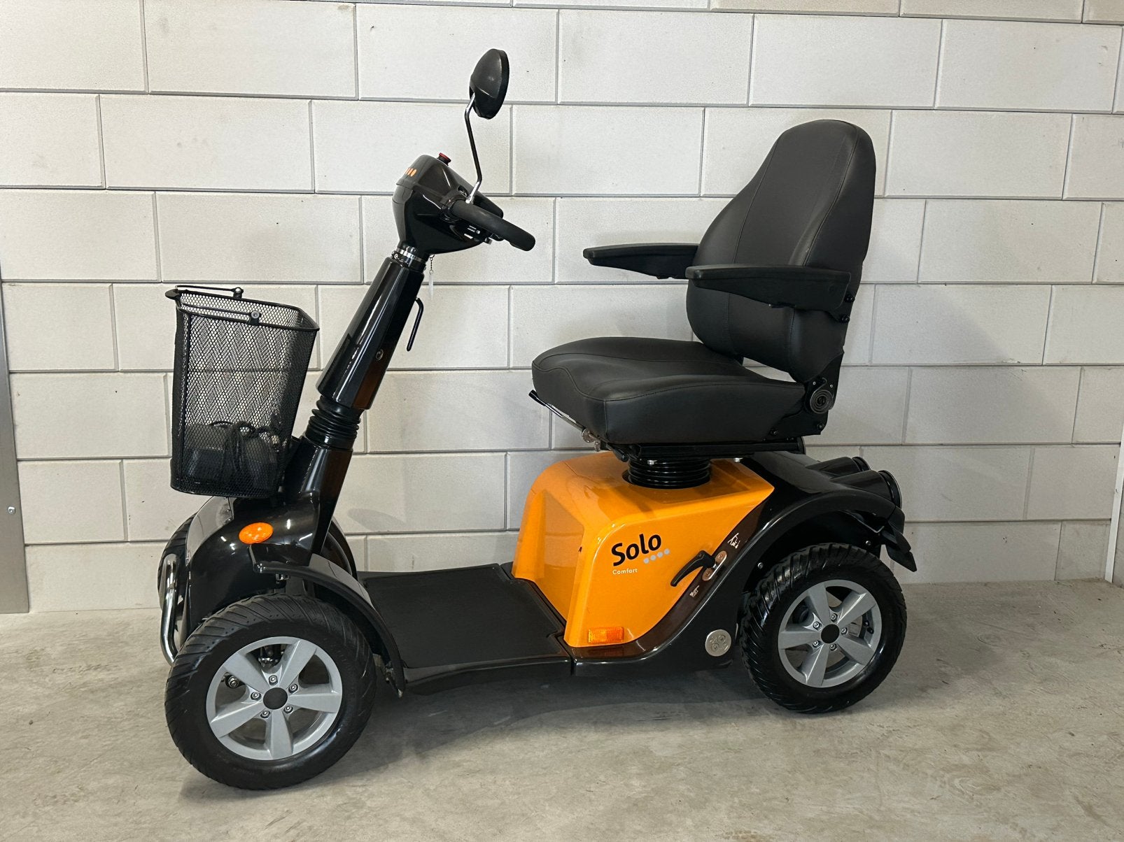 Scootmobiel Solo 4 (1100 km gereden), Diversen, Brommobielen en Scootmobielen, Life and Mobility, Ophalen of Verzenden, Zo goed als nieuw