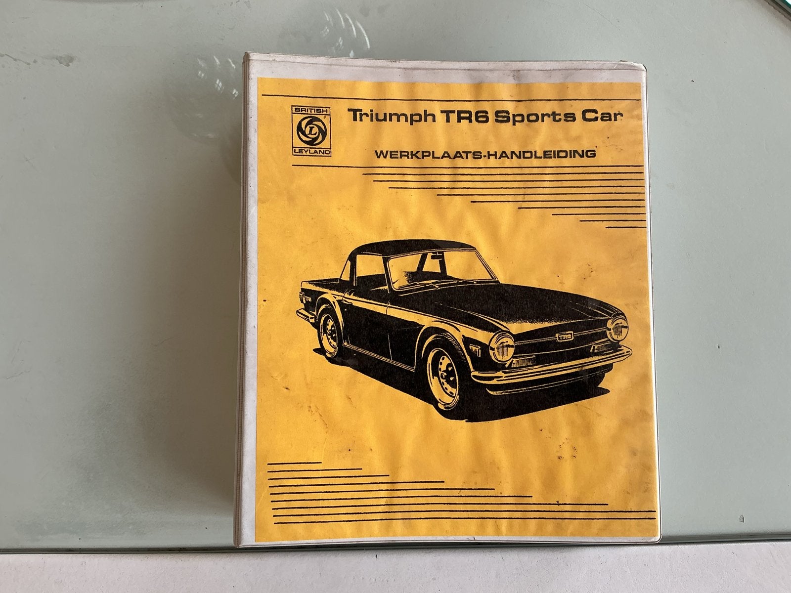 Triumph TR6 Sports Car Werkplaatshandleiding ned talig, Ophalen of Verzenden