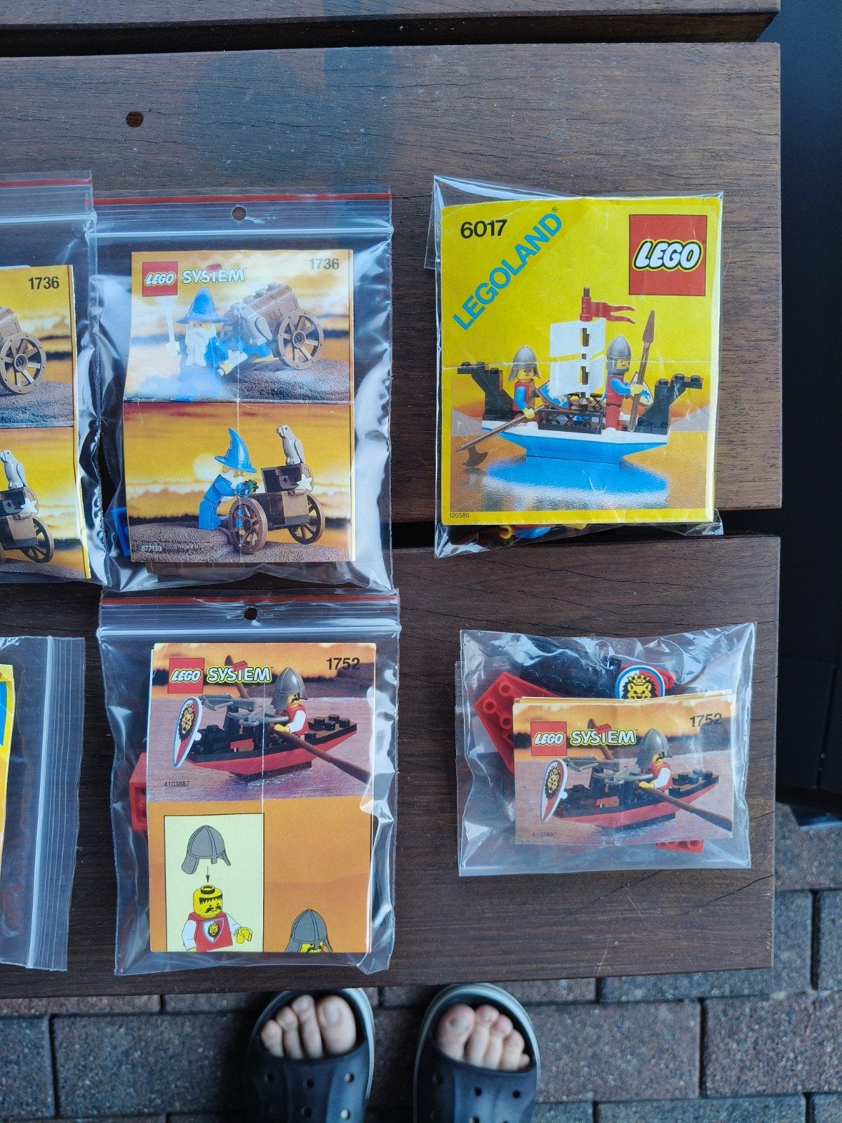 Vintage LEGO ridders 17x, Gebruikt, Lego, Compleet, Ophalen of Verzenden