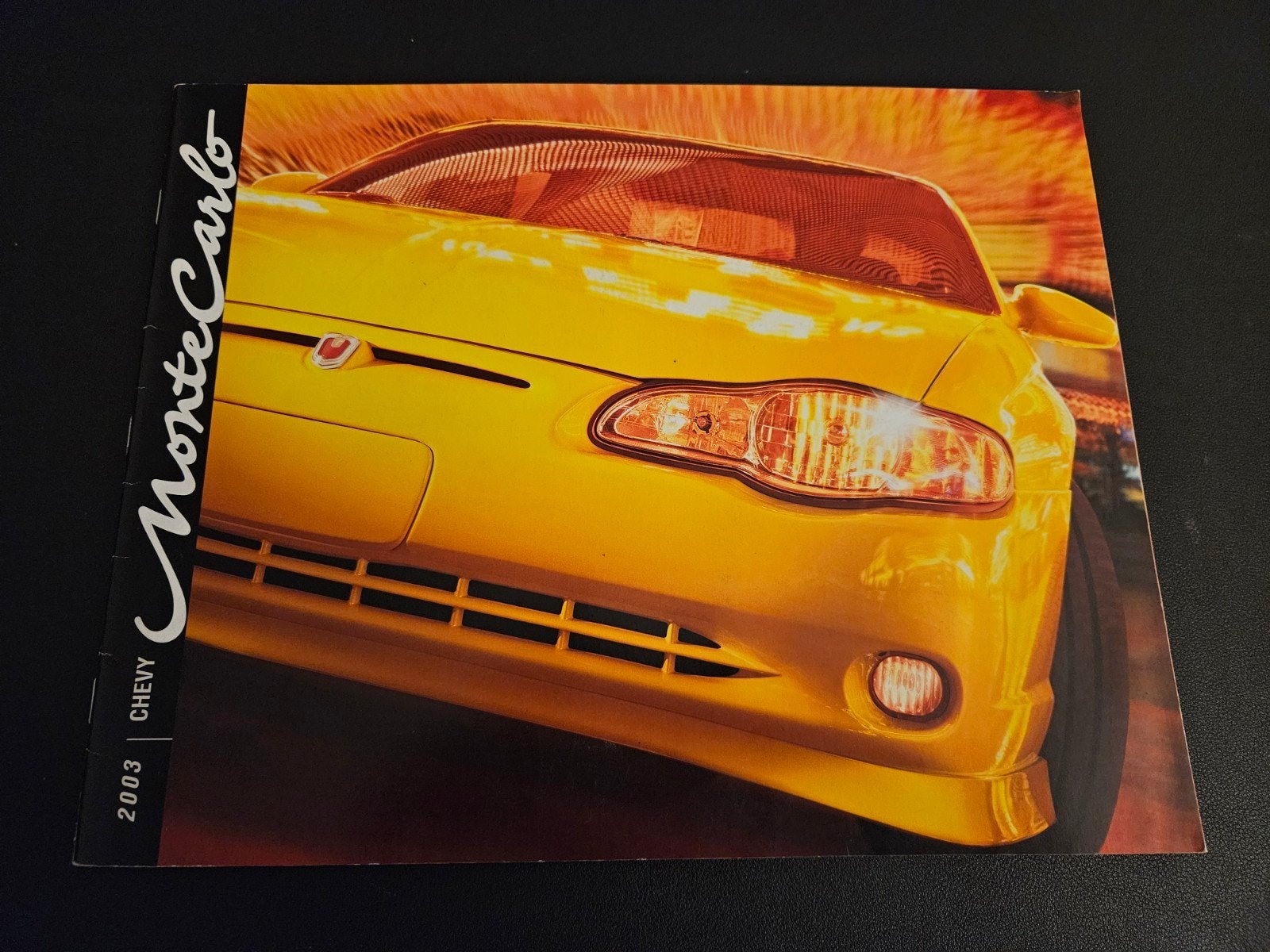 Brochure Chevrolet Monte Carlo 2003 USA, Ophalen of Verzenden, Zo goed als nieuw, Chevrolet