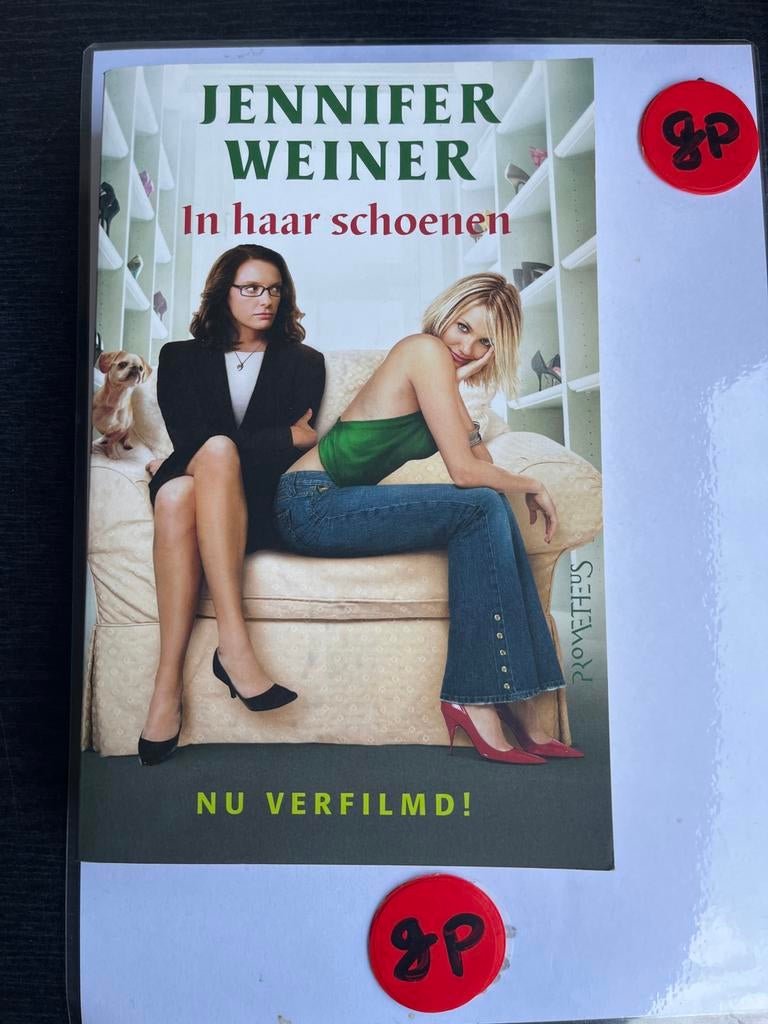 Jennifer Weiner - In haar schoenen (Nu verfilmd!), Ophalen of Verzenden, Zo goed als nieuw, Nederland