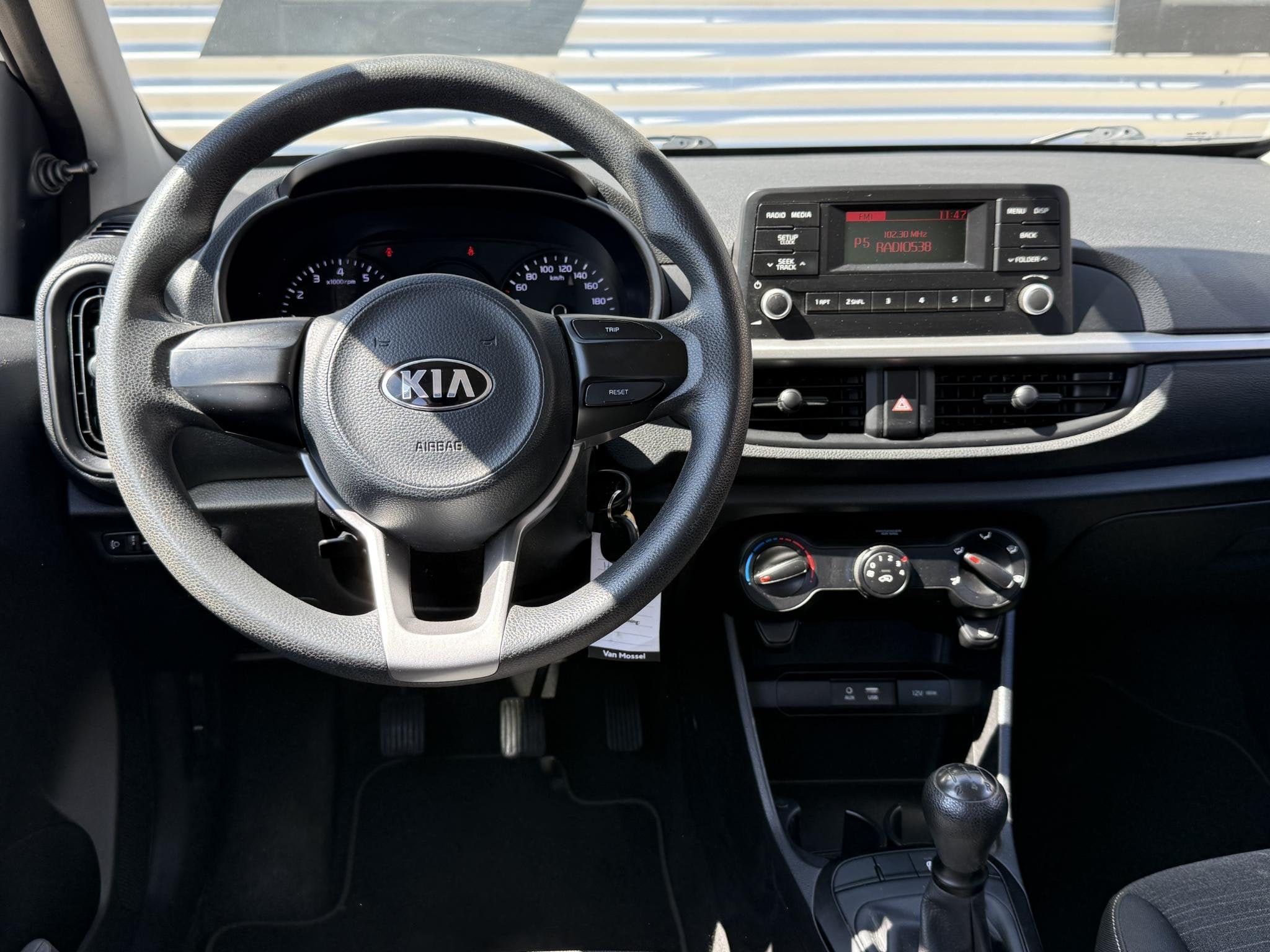 Kia Picanto 1.0 CVVT EconomyLine Radio|Bluetooth|Isofix|Zeer, Auto's, Kia, Voorwielaandrijving, Stof, Gebruikt, Euro 6