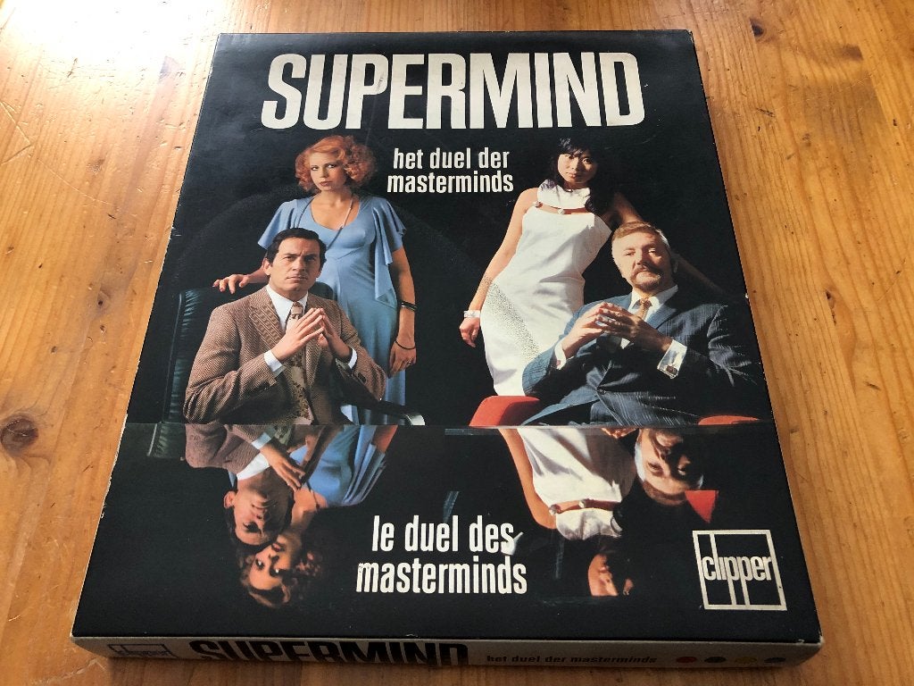 Master Mind Supermind bordspel, Hobby en Vrije tijd, Ophalen, Gebruikt, Clipper