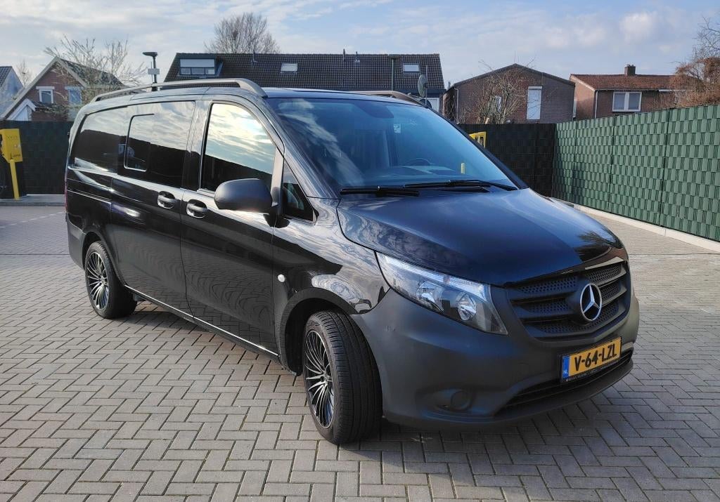 Mercedes-Benz Vito Gbdc 116CDI L 163pk 320/2800 2020 Zwart, Auto's, Achterwielaandrijving, 4 cilinders, 2000 kg, Particulier
