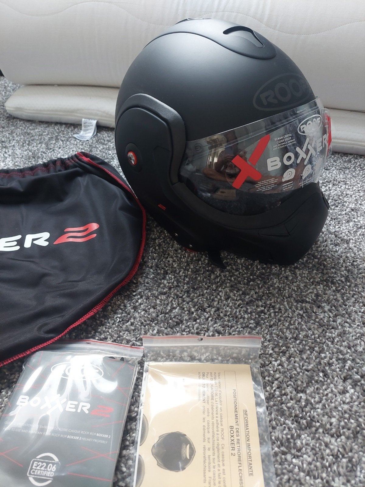 Roof Boxxer2, Motoren, Overige merken, Systeemhelm, XL, Ophalen of Verzenden