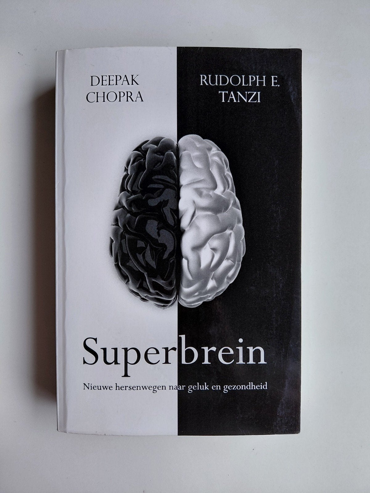 Rudolph E. Tanzi - Superbrein, Zo goed als nieuw, Instructieboek, Rudolph E. Tanzi; Deepak Chopra, Ophalen of Verzenden