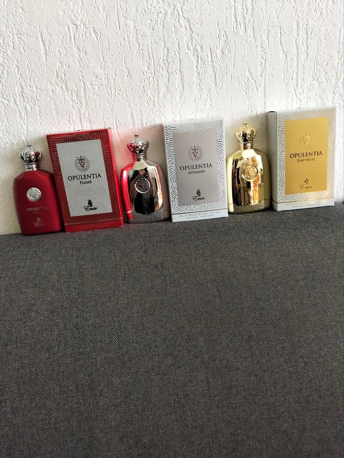 Emir Opulentia, Ophalen of Verzenden, Gebruikt, Parfumfles, Gevuld