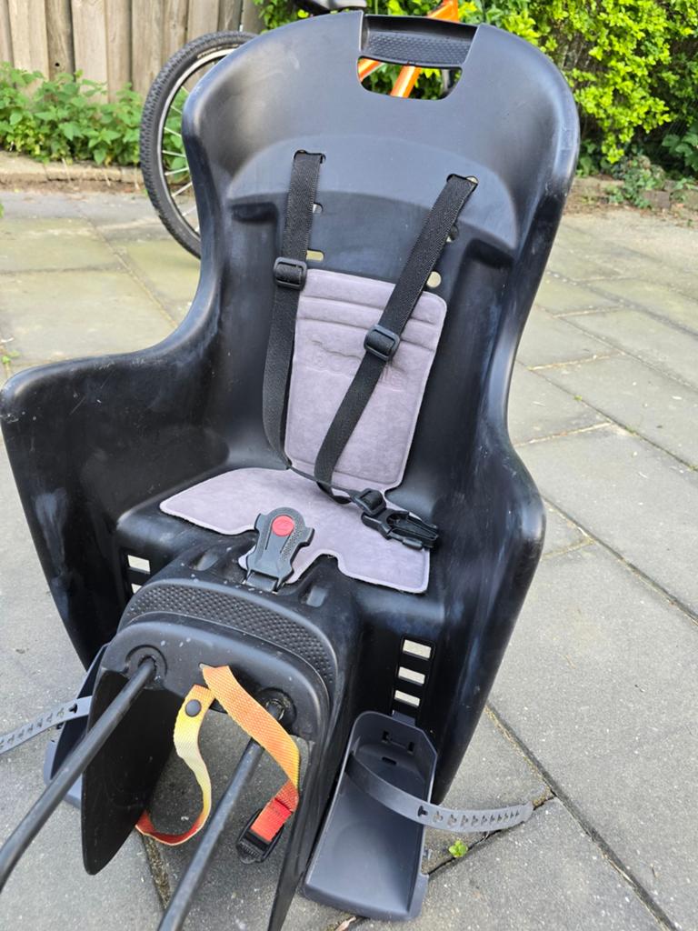 Polisport Boodie Achterzitje - Gebruikt maar goed!, Achterzitje, Ophalen of Verzenden, 9 t/m 36 kg, Polisport