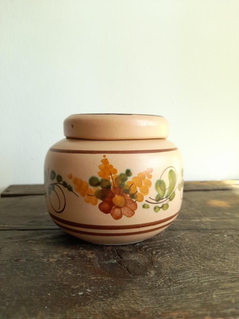 Voorraad potje oud roze, Antiek en Kunst, Antiek | Keramiek en Aardewerk, Ophalen of Verzenden