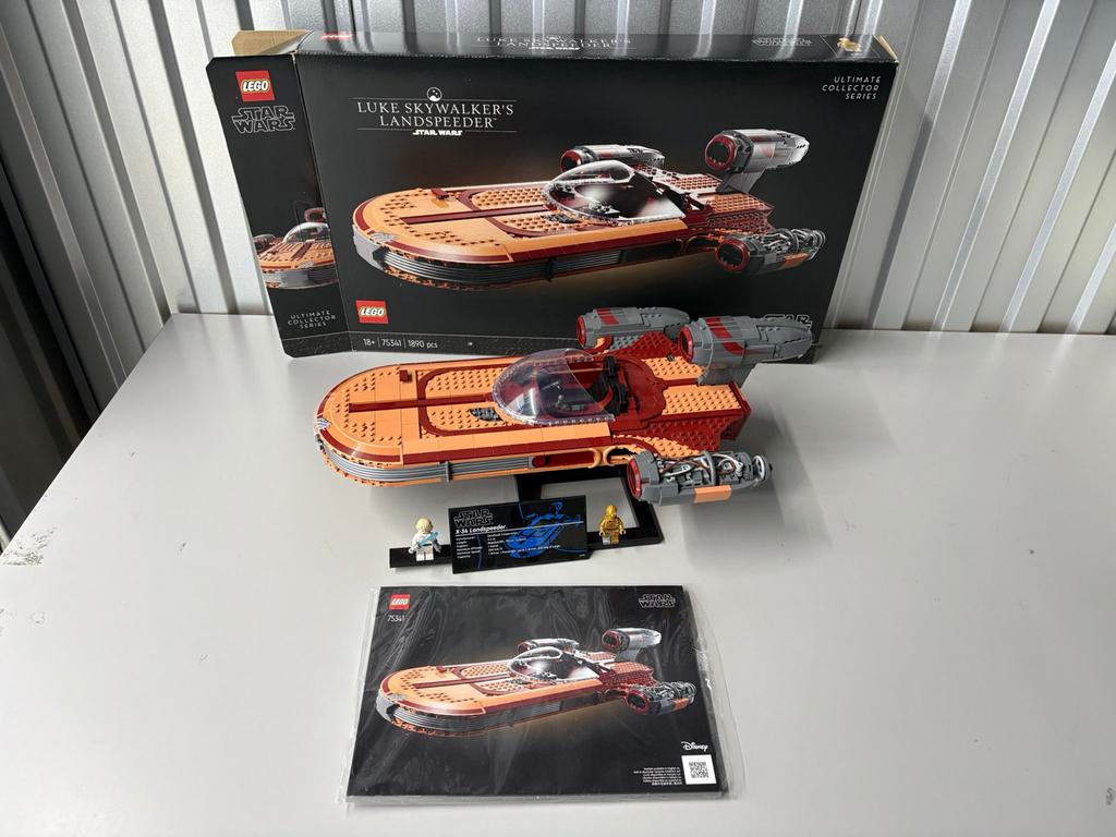 LEGO Star Wars 75341 Luke Skywalker's Landspeeder UCS 75341, Ophalen, Compleet, Star Wars, Lego