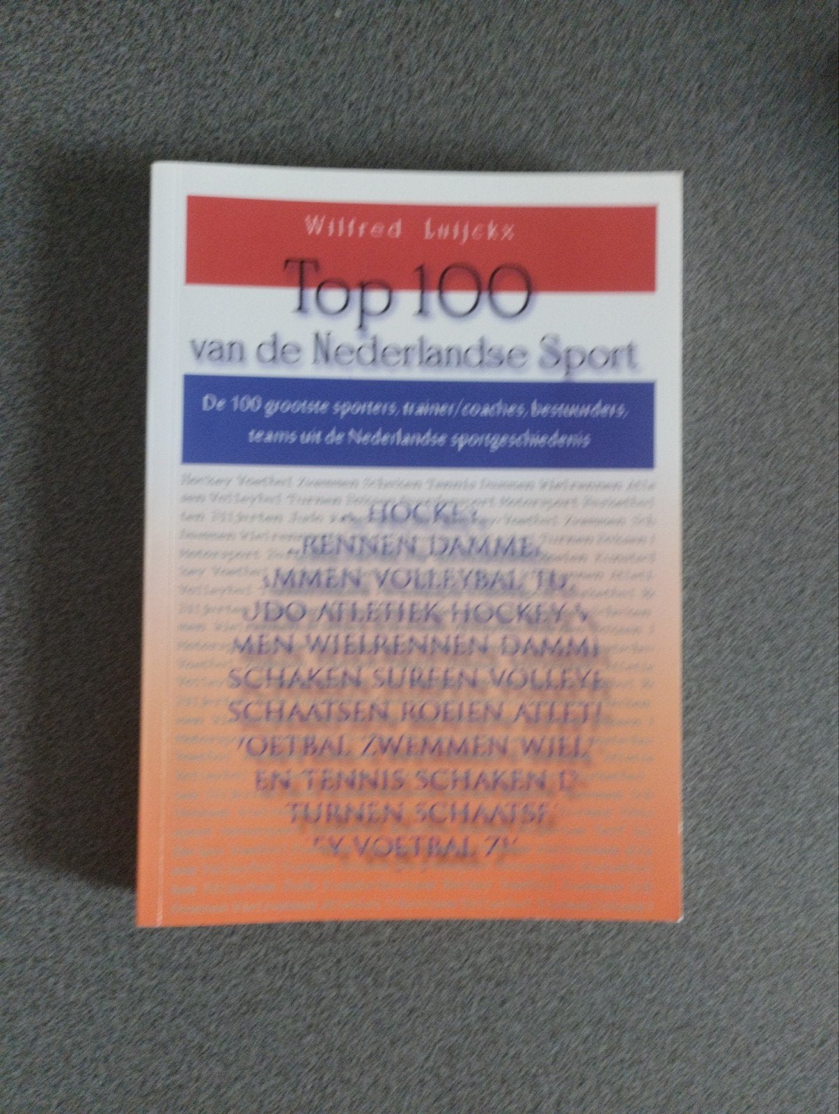 Top 100 van de Nederlandse Sport - Wilfred Luijcks, Ophalen of Verzenden, Gelezen, Wilfred Luijcks, Overige sporten